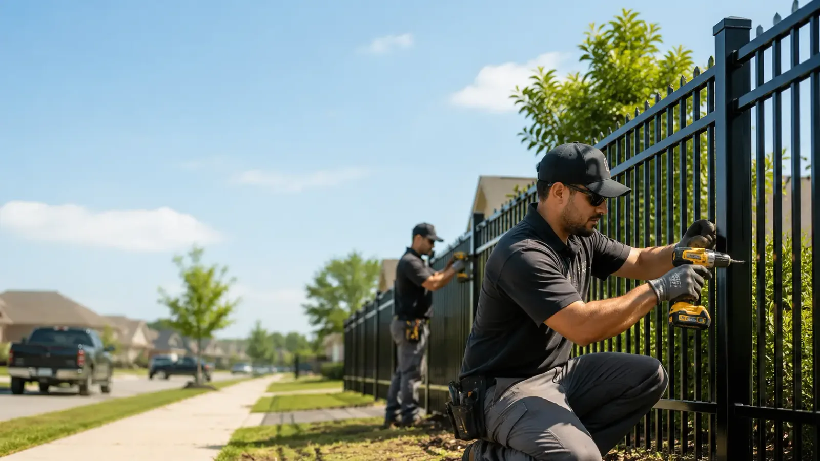 Metal Fence Installation in Placedo, TX